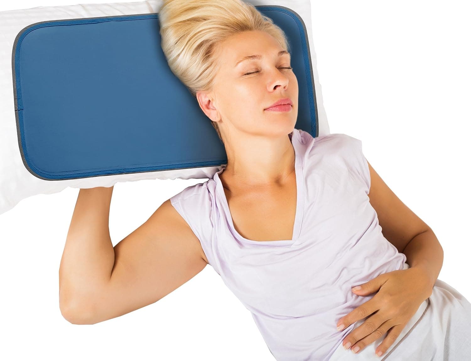 Cool Care Technologies Cooling Pad for Bed - Pressure Activated Gel Provides Instant Relief for Fevers, Hot Fl