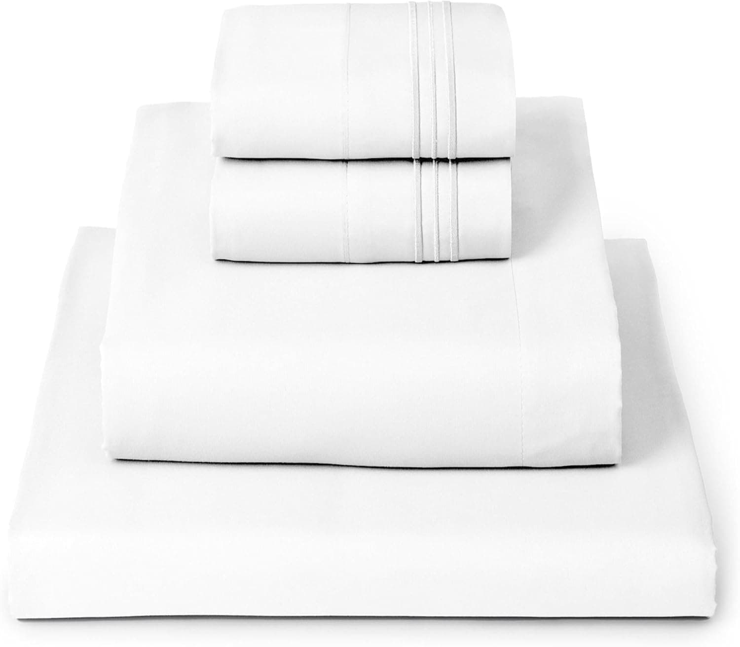 Mellanni Queen Sheets Set - 4 PC Iconic Collection Bedding, Hotel Luxury, Extra Soft, Cooling Bed Sheets - Wri