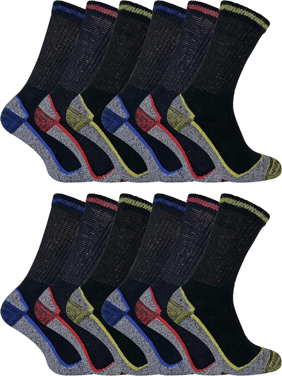 Mens Anti Sweat Moisture Wicking Summer Bamboo Work Socks