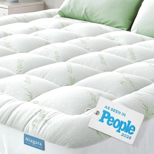 Niagara Sleep Solution Queen Ultra Soft Mattress Topper - Back Pain Relief