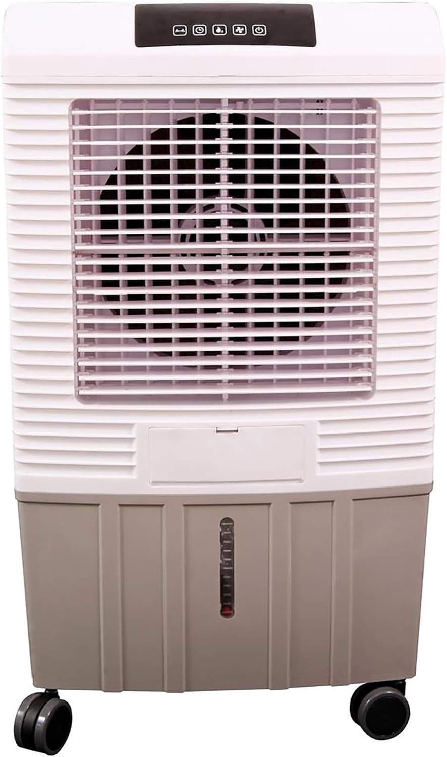 Hessaire MC26A Portable Evaporative Cooling Fan, 2100 CFM, 700 sq. ft., 3-Speed, White