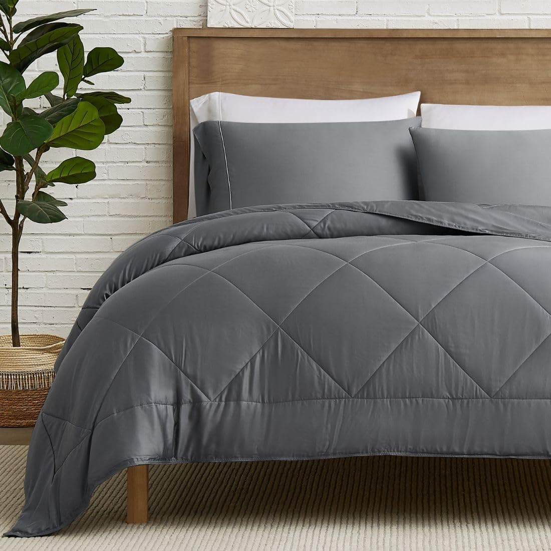 Coldest Cozy Comforter Lightweight Cooling, 100% Viscose Derived from Bamboo, Down Alternative Duvet Insert for Hot Sleepers
