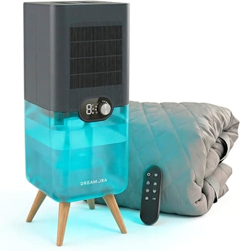 Quiet Bed Cooling System, Luna Water-Cooled Mattress Cooler