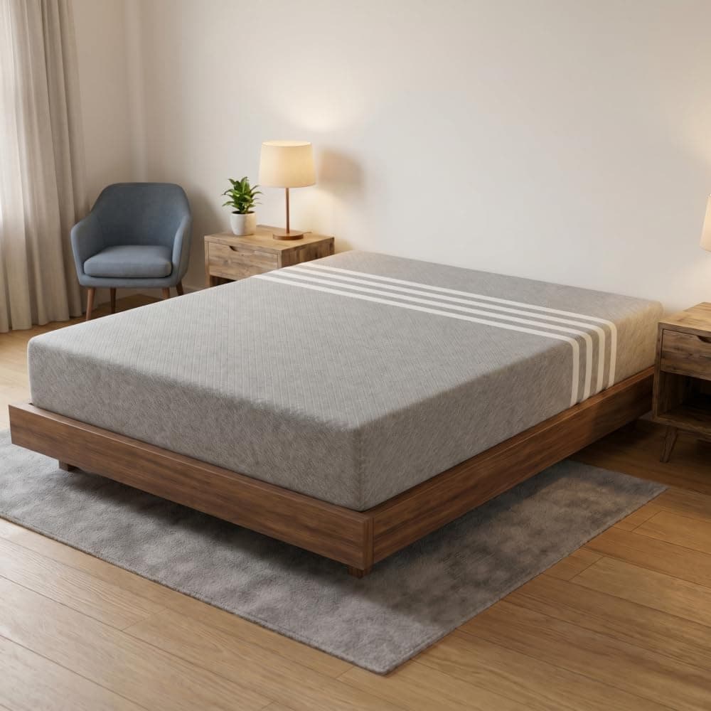 Queen Mattress 12 Inch Memory Foam, Cooling Gel for Hot Sleepers, Pressure Relief, 3 Firmness Options, CertiPUR-US, 100-Night Trial
